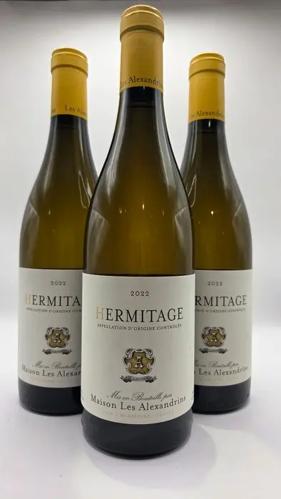 2022 Maison Les Alexandrins, Hermitage - Rhône - 3 Bottles (0.75L)