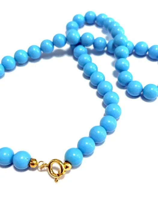 Turquoise - Silver - Necklace