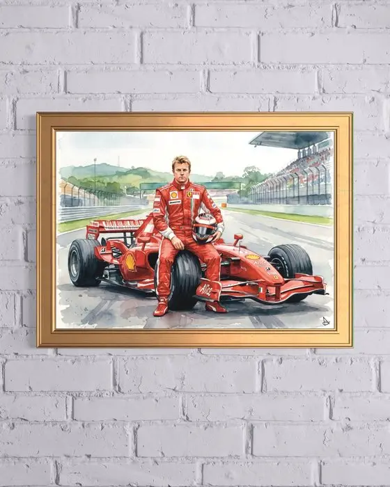 ANDSAL - Kimi Raikkonen - Ferrari F2007 F1 Icon...
