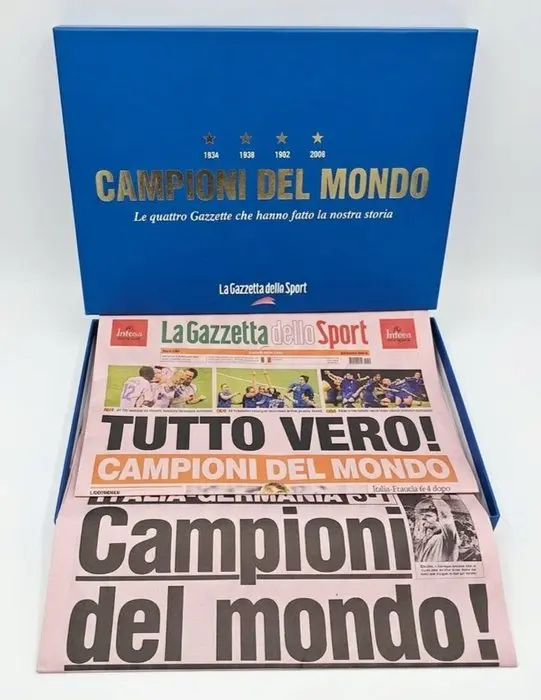FIFA World Cup - World Champions - The Four Gazettes of...