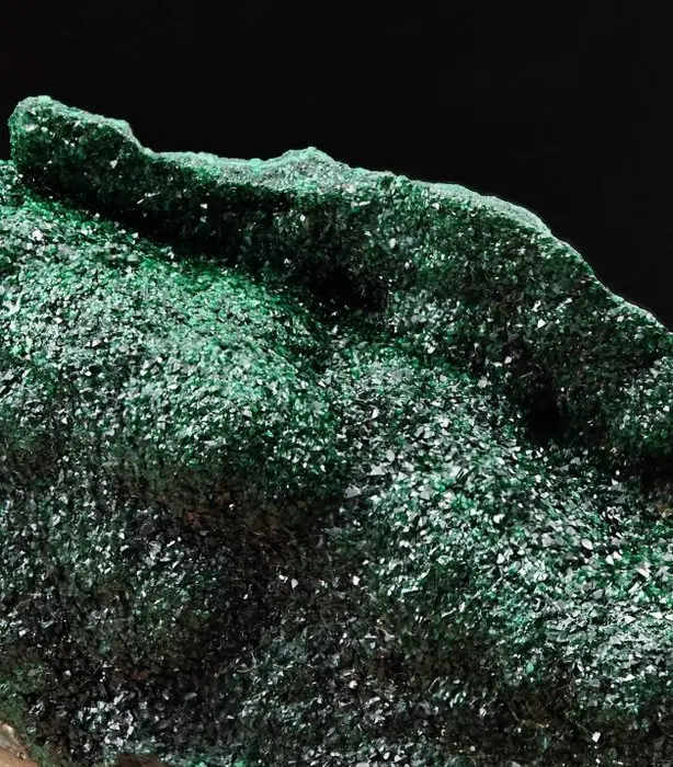 Intense green Malachite aesthetic