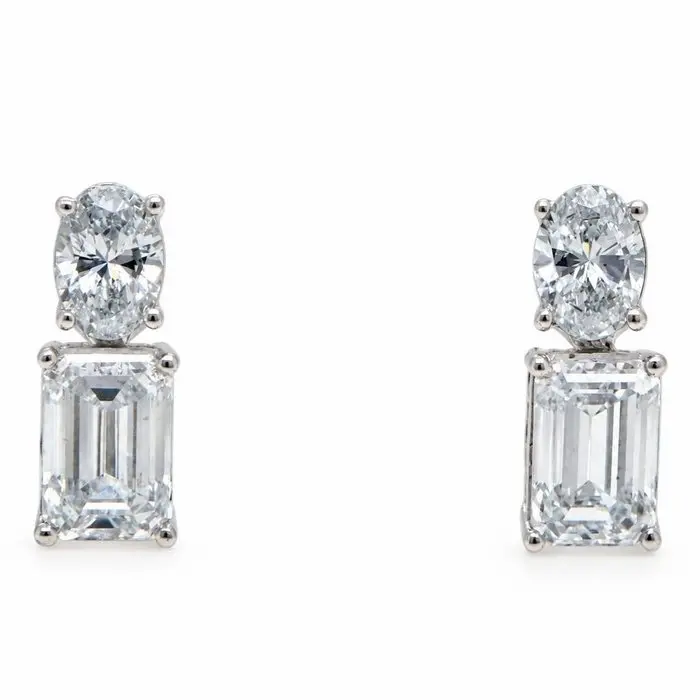 No reserve price - Earrings - 14 kt