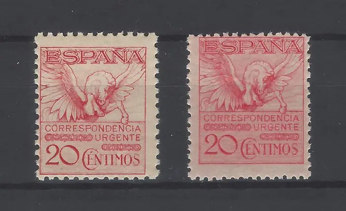 Spain 1929/1932 - Complete Pegasos series - Edifil nº 454 + 592A