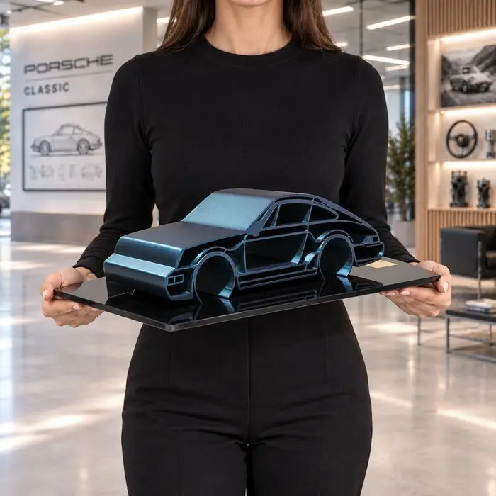 Porsche 911 Classic " Iris Blue" - 1/12 Scale - XXL Car...