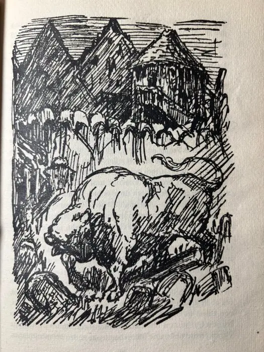 Achim von Arnim / Alfred Kubin (illustrations) - Die Majoratsherren - 1922-1922