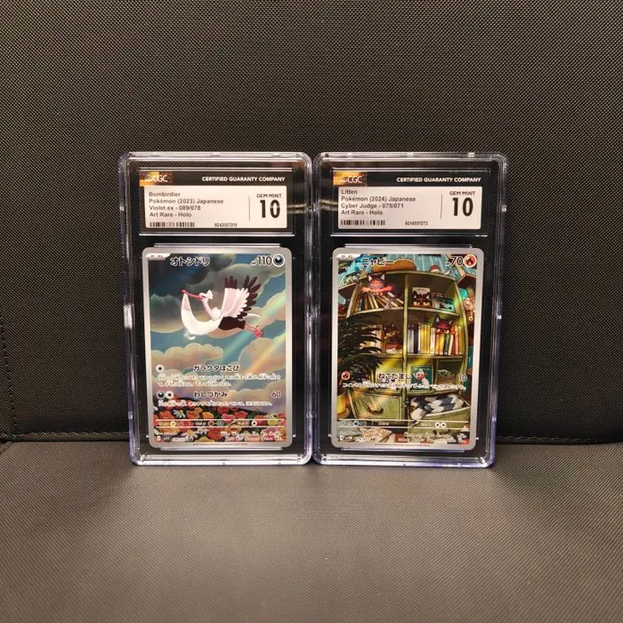 Pokémon - 2 Graded card - CGC 10 - Scarlet & Violet