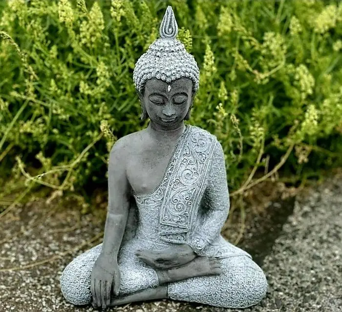 Frost-resistant stone statue of Shiva in meditation (33...