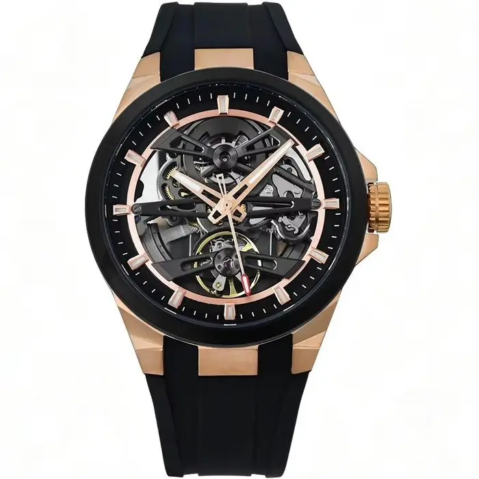 AKOR Le Locle - Noxium 01 Gold PVD — Automatic Skeleton...