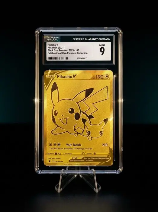 Pokémon - 1 Graded card - Pikachu SWSH145 Promo card
