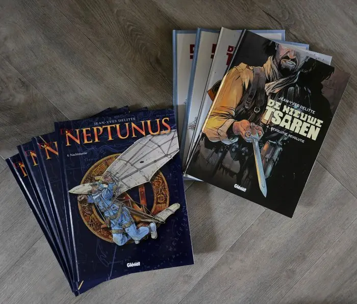 Neptunus / Nieuwe Tsaren - 2 complete reeksen HC - 8 Album - First edition