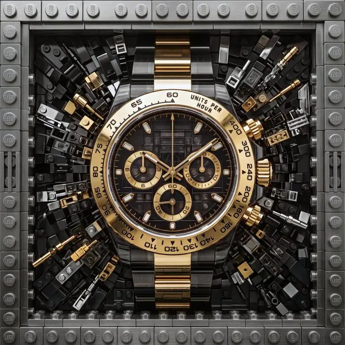 Artxlife - Lego Exclusive Black&Gold Chronograph