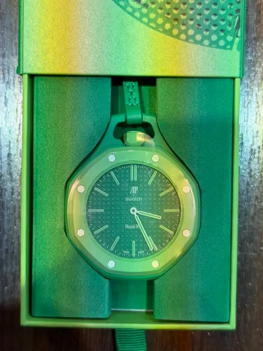 Swatch Royal Pop - Audemars Piguet x Swatch - Royal Pop - Green Eight - SSXO3G100N - 2020+