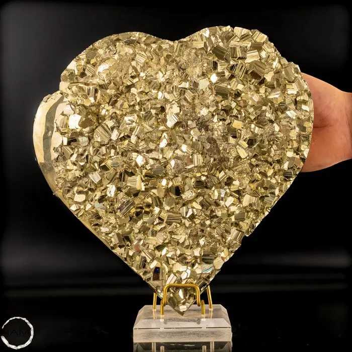 Impressive pyrite heart in rare top quality- 10406.34 g