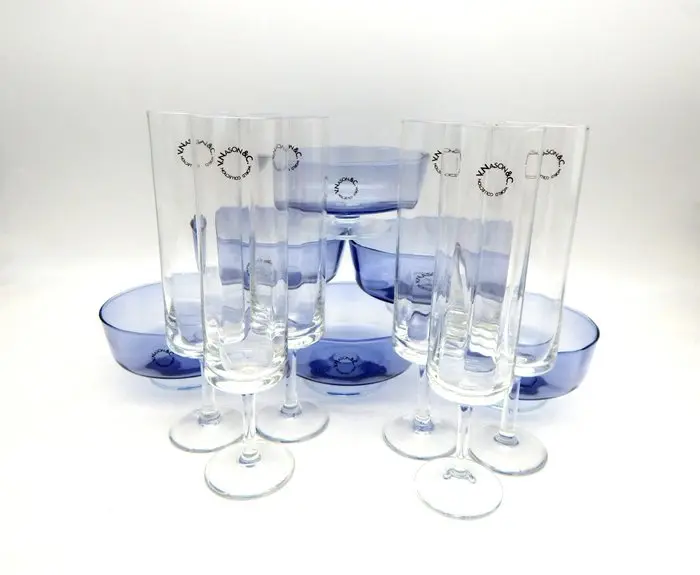 V.Nason&C - Dessert service - Tropical - Murano glass...