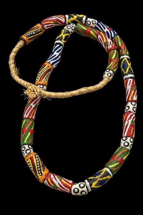 Mali Millefiori Crystal Bead Necklace - Necklace - Necklace