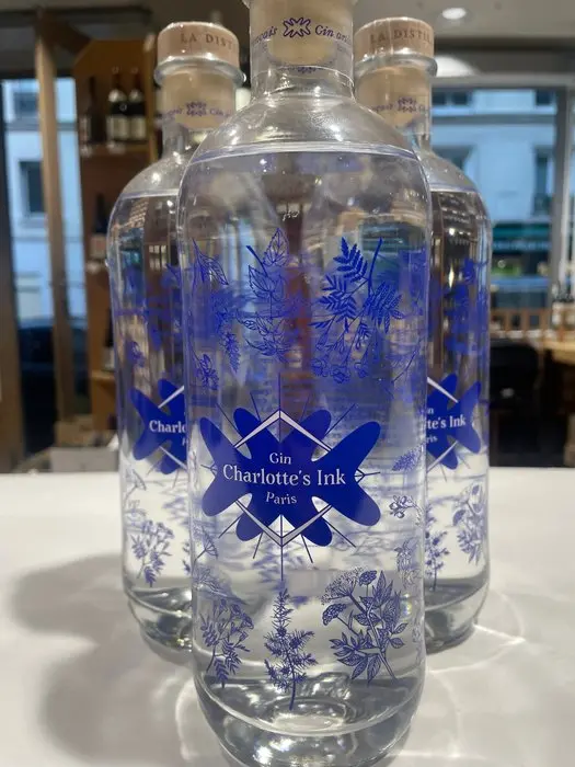 Distillerie de l'Arbre Sec - Charlotte’s Ink – Paris Dry Gin - 70cl - 3 bottles