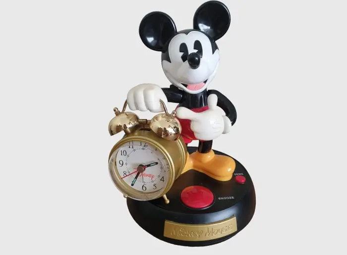 1 Vintage Disney Mickey Mouse Animated Talking Alarm Clock - Segan product