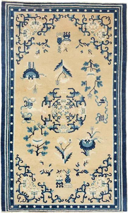 Antique Beijing - Rug - 200 cm - 121 cm - China - Antique ca. 1920
