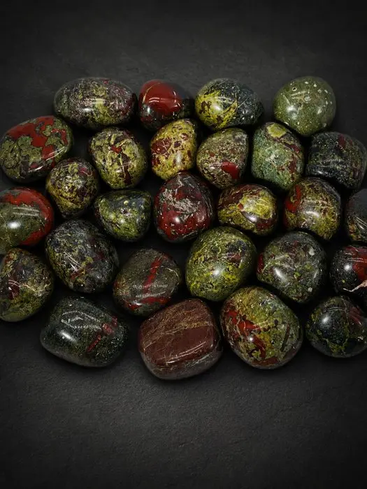***NO RESERVE*** Dragonblood Jasper Tumbles | 1kg Parcel...