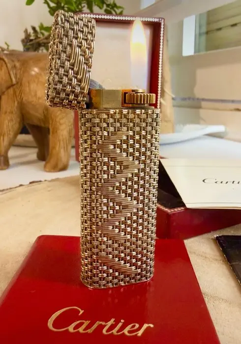 Cartier - LIMITED “8” nº430 Full set - Lighter - Gold-plated