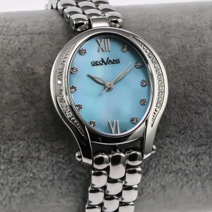 Geovani - Swiss Diamond Watch - GOL590-SS-D-9A - No...