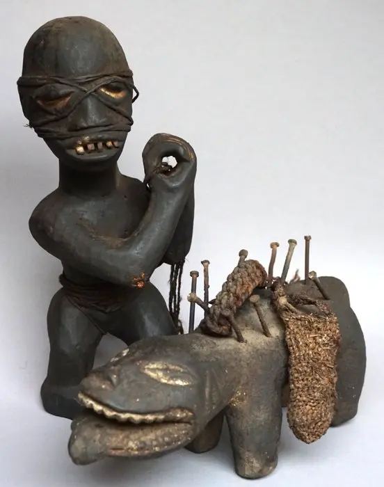 Fetish figure - Bakongo - Democratic Republic of the...