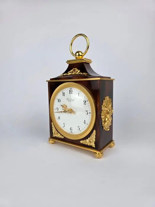 Mantel clock - Hour Lavigne Paris - - Gilt bronze - 1980-1990