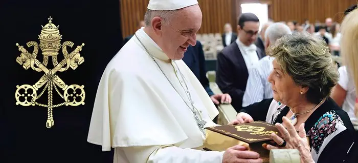 Rare and exclusive Bible blessed by Pope Francis in 2016...