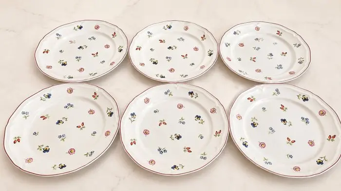 Villeroy & Boch - 6 Grandes Assiettes - Table service for...