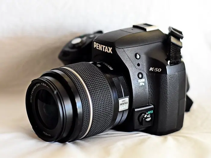 Pentax K-50 Digital reflex camera (DSLR)