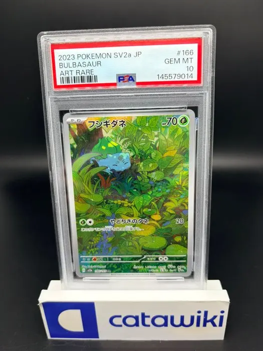 Pokémon - 1 Graded card - Bulbasaur - 166/165 - PSA 10...