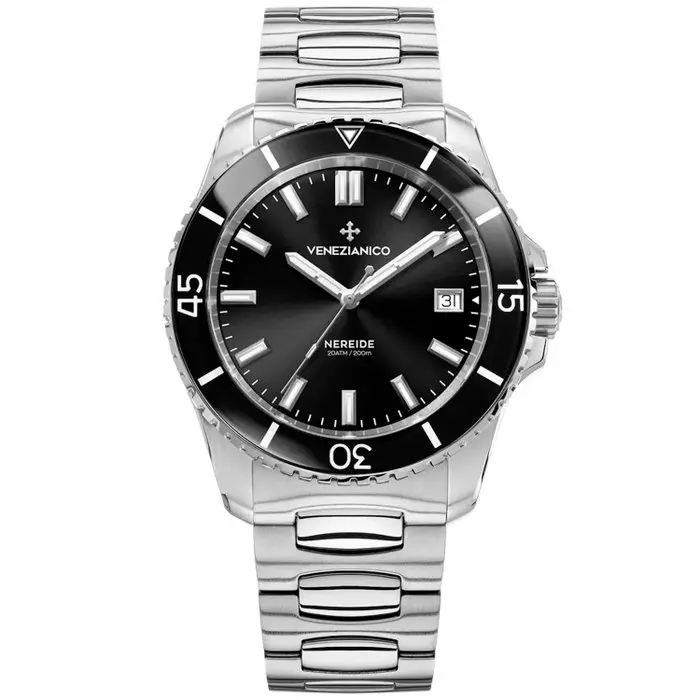Venezianico - Nereide 42 mm Automatic Black Dial - 3321514C - Men - 2026