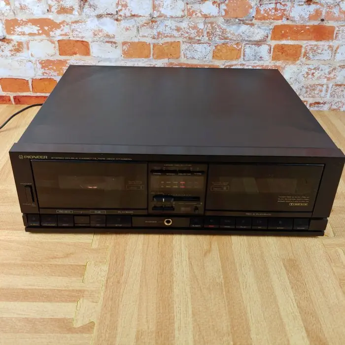 Pioneer - CT-X420W Double Auto-Reverse Stereo Audio-cassette deck