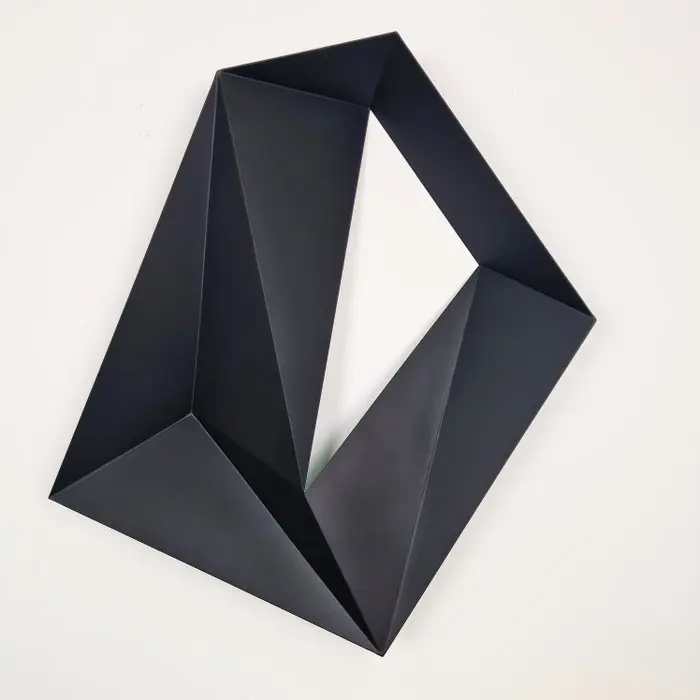 José Soler Art - Steel Puzzle. Black