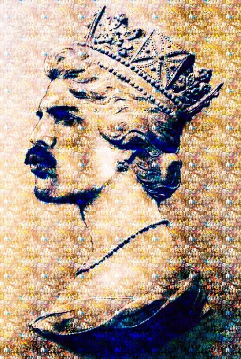 Freddie Mercury 2 copy of 5 - Queen - QUEEN FREDDIE MERCURY CRYPTO ART