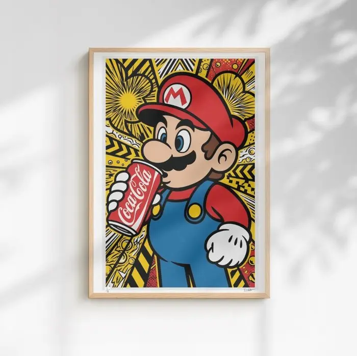 DALT - "Mario Coca-Cola" - 1/5 SIGNÉE