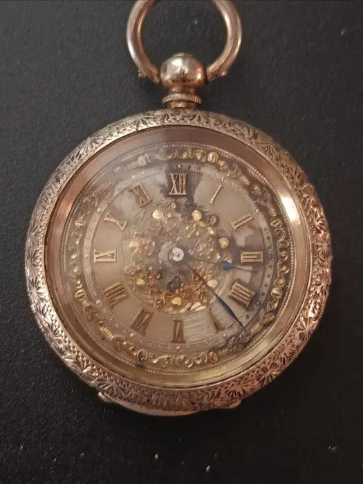 Unbranded - Raro Orologio da Tasca Antico Svizzero in...