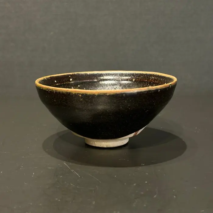 Tea bowl - Porcelain - Song bruinglazur theekom