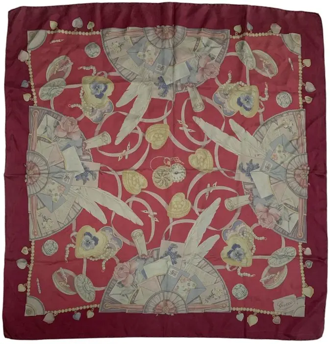 Gucci - momogramma - Foulard