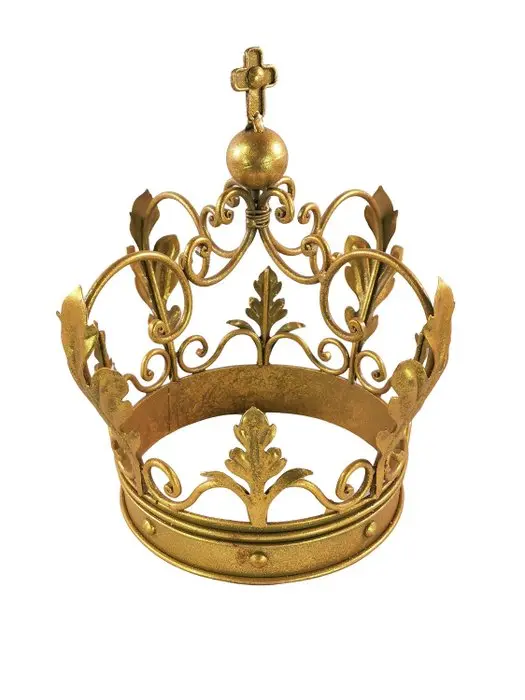 Figure - Crown - Brass