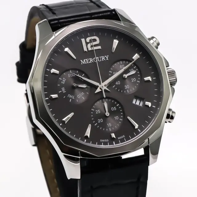Mercury - Swiss Made Chronograph - MEC463-SL-2 - No...