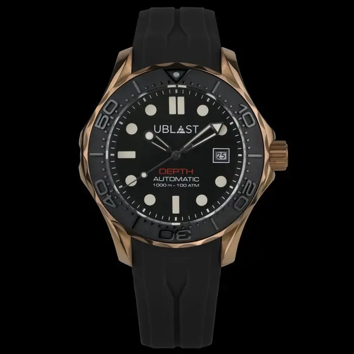 Ublast - Depth - Professional Diver 100 ATM - Helium...