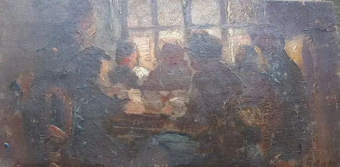Willem Bastiaan Tholen (1860-1931) - Het avondmaal