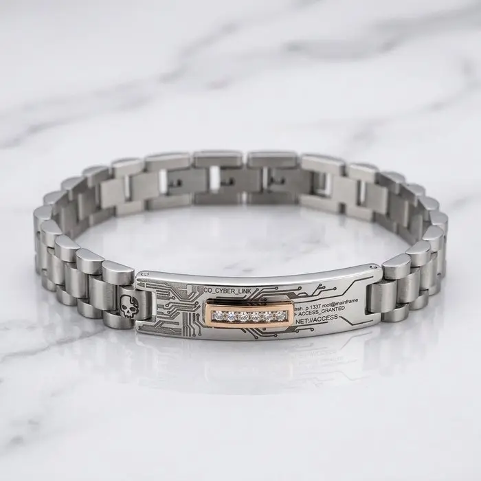 Other brand - 18 kt. - Steel, Yellow gold - Bracelet