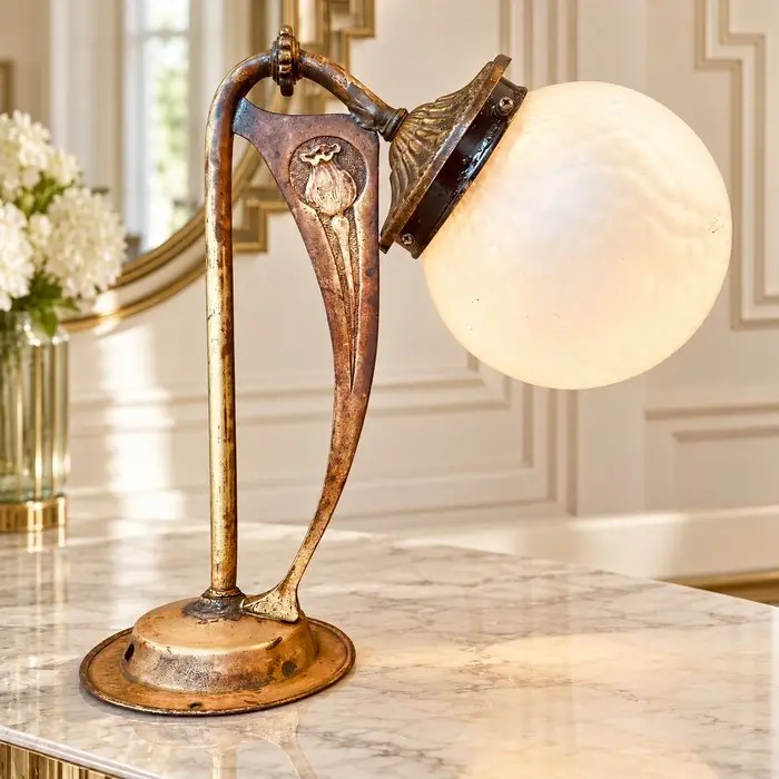 Table lamp - Italian Art Deco of the early 1900s
