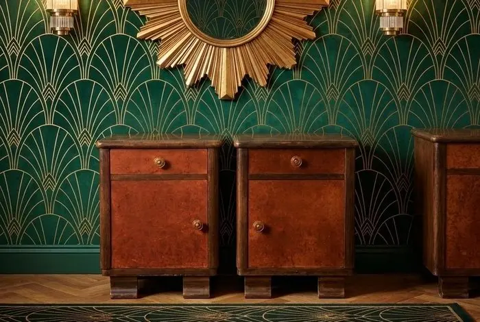 Nightstand (2) - Wood