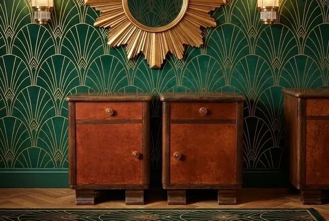 Nightstand (2) - Wood