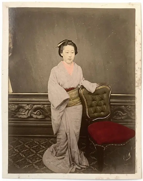 Raimund von Stillfried-Rathenitz (attr.) - Geisha in a...