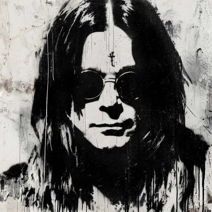 David Law (1967) - Ozzy Osbourne (Stencil)
