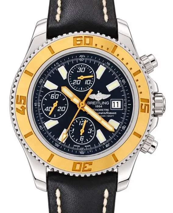 Breitling - 'Superocean Chronograph II' - 18 Carat Pink Gold - Certifié C.O.S.C